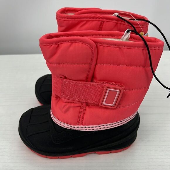 Cat & Jack salmon waterproof warm winter boots 7 - Picture 2 of 7